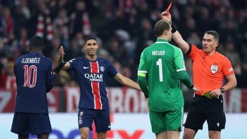 Dembélé's Red Card Costs PSG in Defeat to Bayern Munich