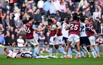 Tottenham Fined £20,000 for Player Misconduct vs West Ham