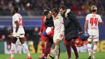 RB Leipzig's Xavi Simons Out with Ankle Injury