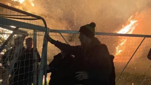 Arson Shatters Hailsham Town Football Club's Community Spirit