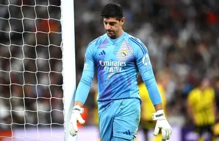 Courtois Injured Ahead of El Clasico, Out 2-3 Weeks