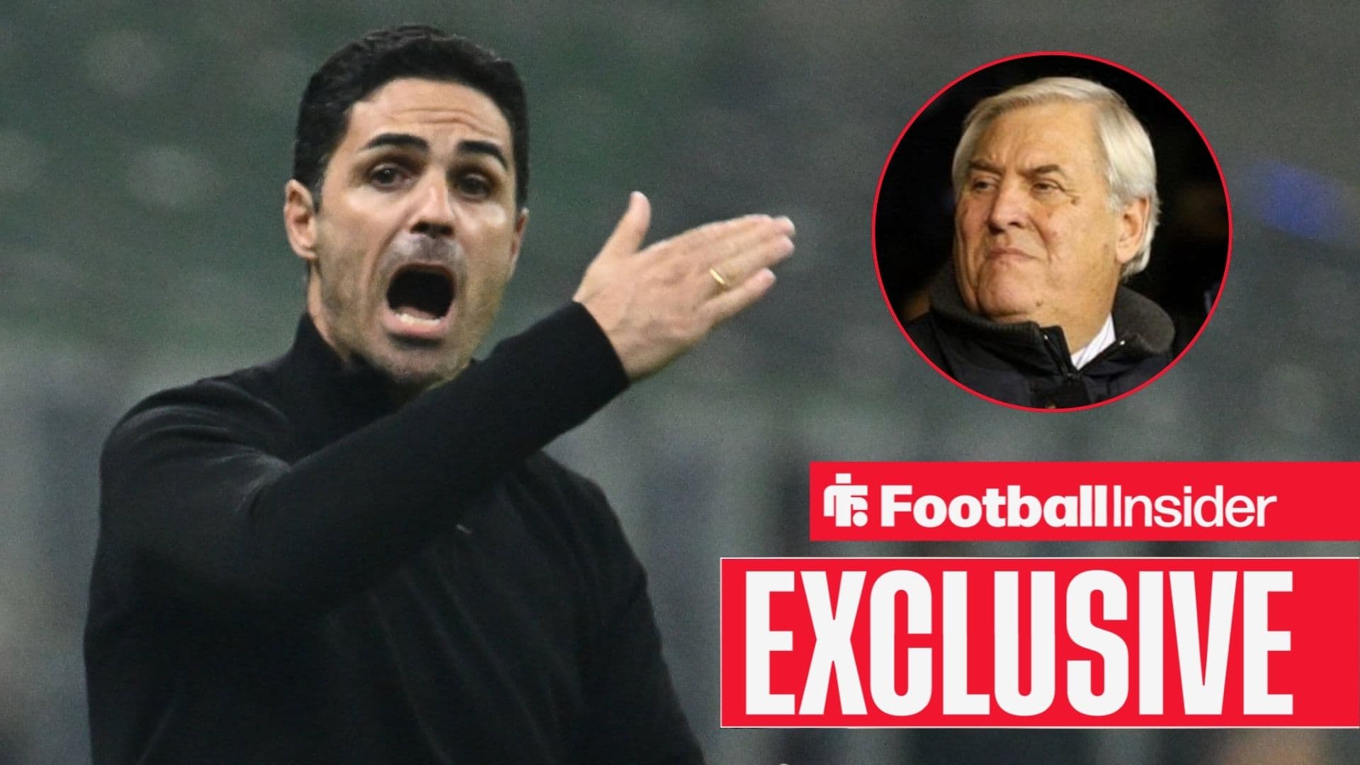 Mikel Arteta Keith Hackett