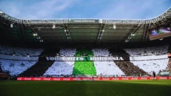 Borussia-Park the Home of Borussia Mönchengladbach and One of Germany’s Most Attended Stadiums Borussia-Park the Home of Borussia Mönchengladbach and One of Germany’s Most Attended Stadiums